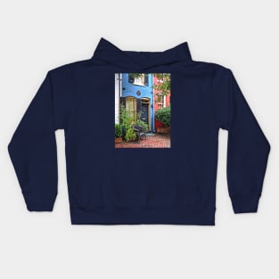 Alexandria VA - Building With Fire Mark Kids Hoodie